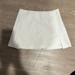 White Skort